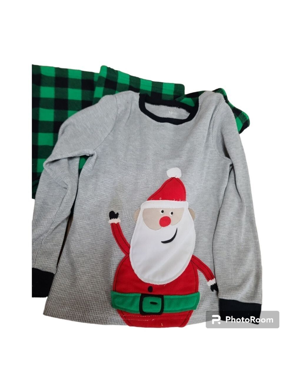 Boy's Carters 2-piece Santa Pajama Set Long Sleeved/Pants